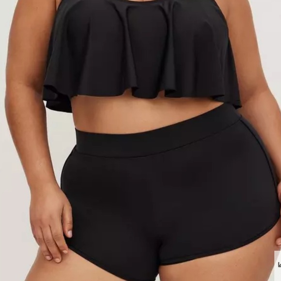 End of Summer Sale Torrid High-Rise 4 Inch Swim Short 3X NWT - Picture 1 of 8